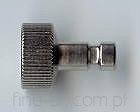 Harder &amp; Steenbeck 104063 Złącze męskie 2.7mm z gwintem do aerografu Iwata i H&amp;S