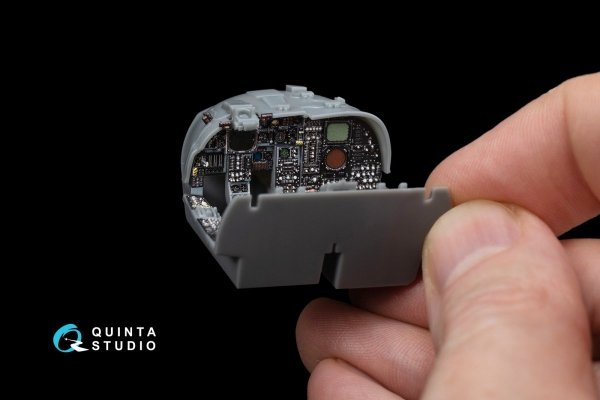 Quinta Studio QD48166 A-6E TRAM Intruder 3D-Printed &amp; coloured Interior on decal paper (for HobbyBoss kit) 1/48