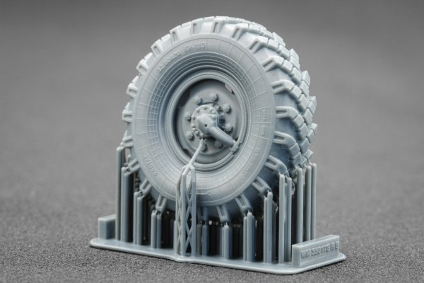 ScaleX WM 35017S ZIL 131 Sagged wheel set (for ICM) 1/35