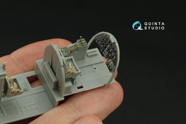 Quinta Studio QD48478 Nakajima B5N2 Kate 3D-Printed coloured Interior on decal paper (Hasegawa) 1/48