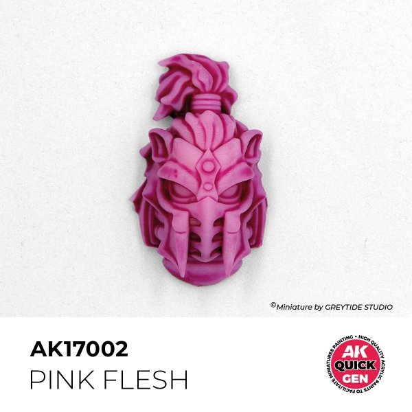 AK Interactive AK17002 PINK FLESH – QUICK GEN COLOR 18ml
