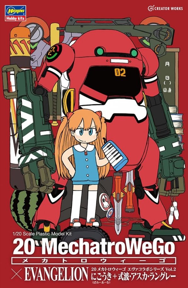 Hasegawa SP479 20 MechatroWeGo Evangelion 1/20