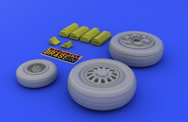 Eduard 648011 F-16 late wheels 1/48 (Kinetic Model)