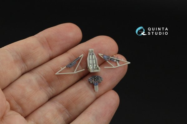 Quinta Studio QD72233 Horten Ho 229 3D-Printed &amp; coloured Interior on decal paper ( Academy ) 1/72