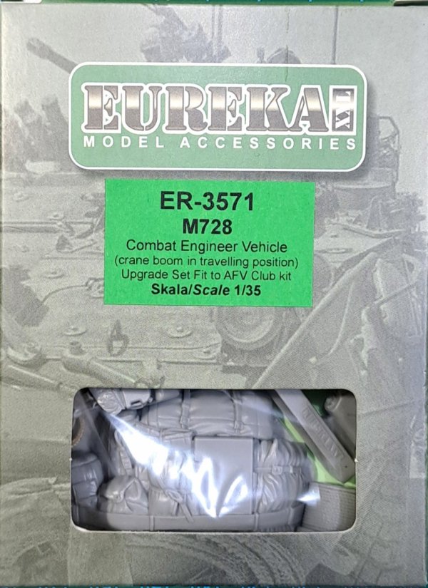 Eureka XXL ER-3571 Zestaw waloryzacyjny do M728 Combat Engineer Vehicle dopasowany do AFV Club 35254 / Upgrade kit for the M728 Combat Engineer Vehicle fit to AFV Club 35254 1/35