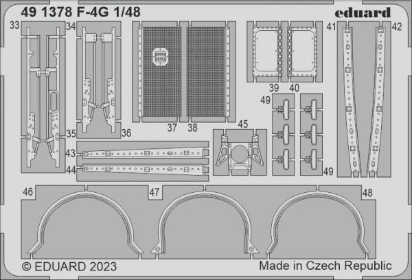 Eduard 491378 F-4G MENG 1/48