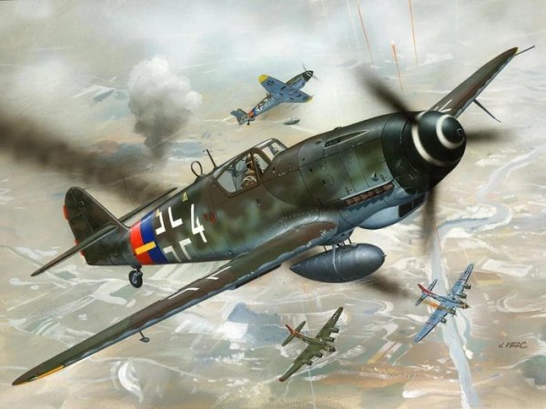 Revell 74160 Starter Kit Messerschmitt Bf 109 G-10 1/72