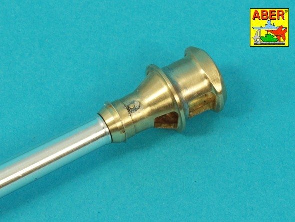 Aber 16l-32 Late muzzle brake for barrels in / późny hamulec do luf używanych w: PzKpfw. IV, Ausf. H: StuG. III, Ausf. G-Late, PaK 40 Middle 1/16