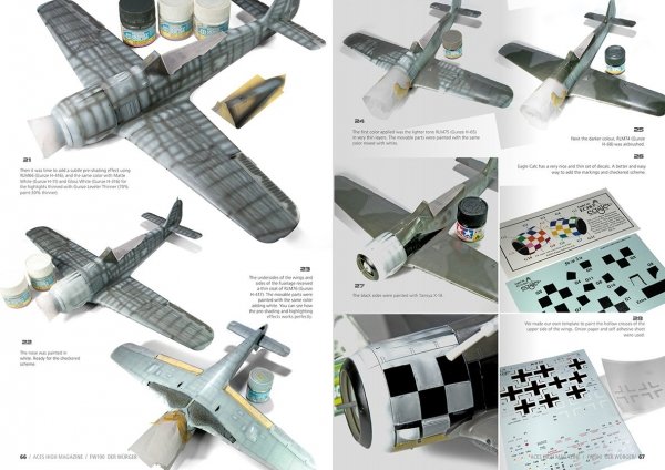 AK Interactive AK2921 ACES HIGH ISSUE 11 FW 190 DER WÜRGER (English)