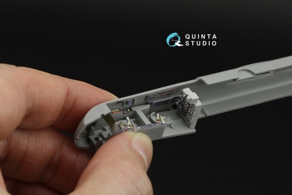 Quinta Studio QD72245 He 219 3D-Printed &amp; coloured Interior on decal paper (Dragon) 1/72