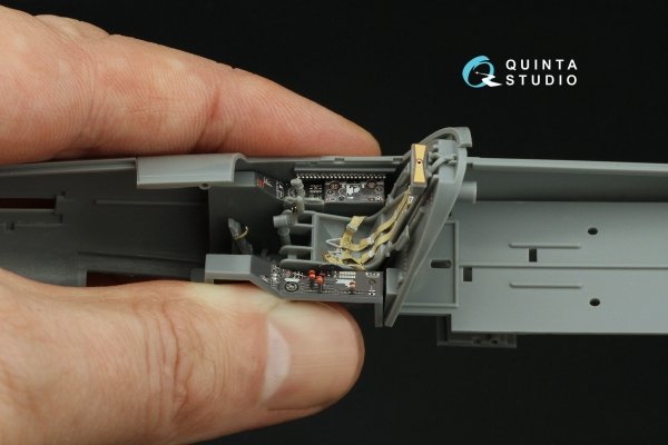 Quinta Studio QD48515 Do 335A-12 Trainer 3D-Printed &amp; coloured Interior on decal paper (Tamiya) 1/48