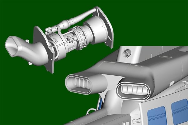 Trumpeter 05118 UH-1Y Venom 1/35