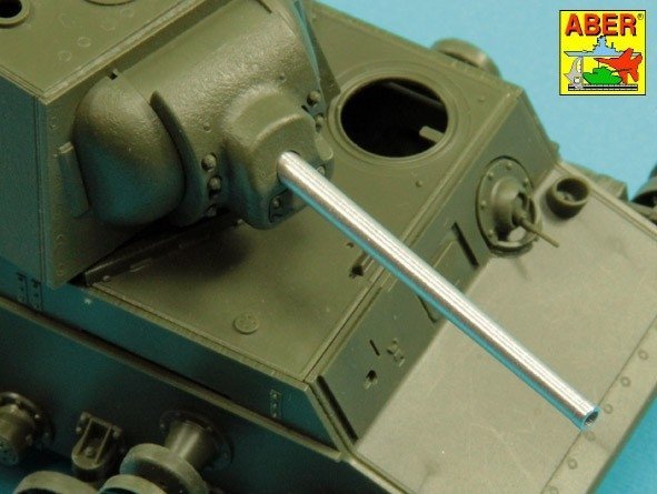 Aber 35L-323 Lufa 76,2mm ZiS-5 do radzieckiego czołgu KW-1 / 76,2mmZiS-5 barrel for Soviet KV-1 Heavy Tank 1/35