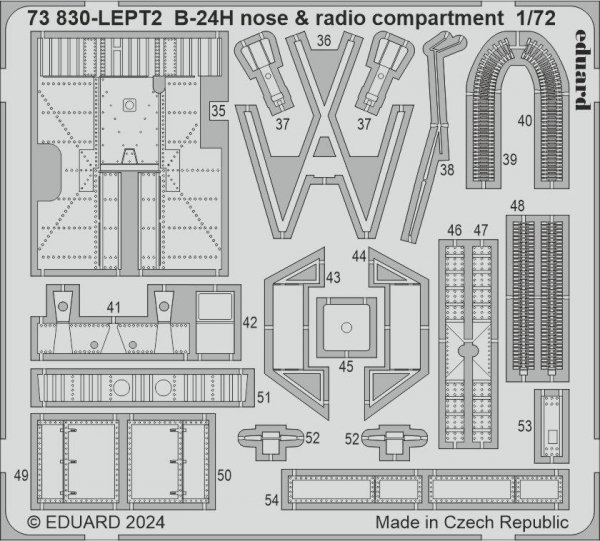 Eduard BIG72183 B-24H AIRFIX 1/72