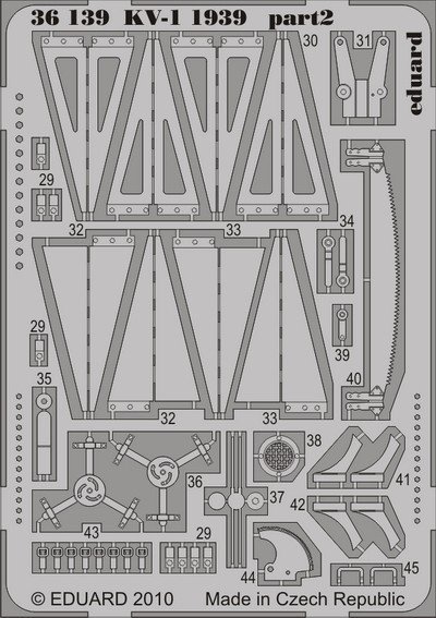 Eduard 36139 KV-1 1939 1/35 Trumpeter