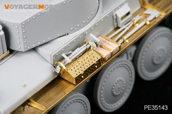 Voyager Model PE35143 WWII Pzkpfw 38t AusfG (For DRAGON 6290) 1/35