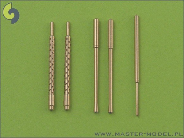 Master AM-48-020 A6M5 Zero armament set (7,7mm, 20mm gun barrels) &amp; Pitot tube (1:48)