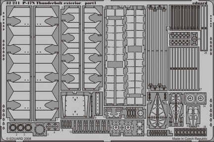 Eduard 32211 P-47N exterior 1/32 TRUMPETER