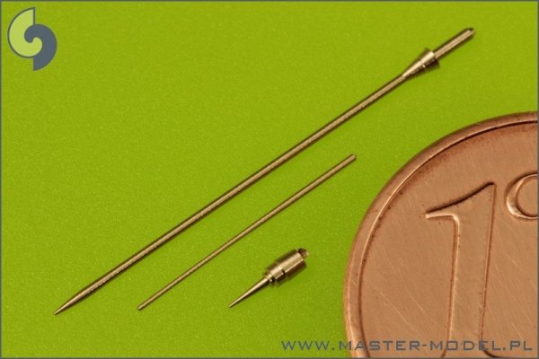 Master AM-48-074 SAAB 37 Viggen - Pitot tubes &amp; Angle Of Attack probe (1:48)
