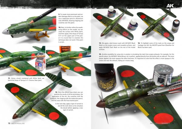 AK Interactive AK540 AK LEARNING 16: INKS IN MODELING (EN)