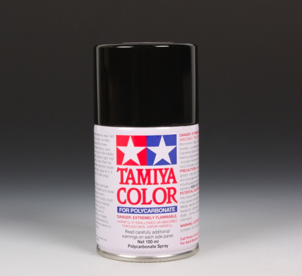 Tamiya 86005 PS-5 Black Spray Matt 100ml