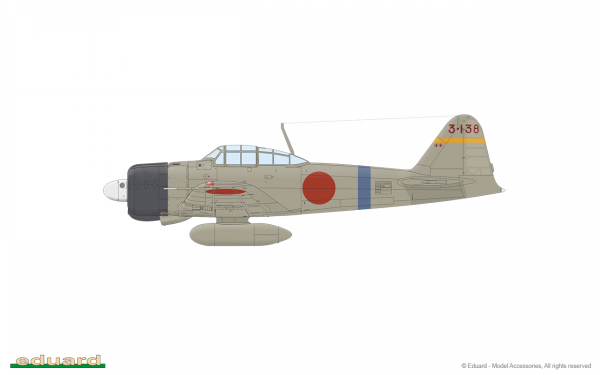Eduard 82211 A6M2 Zero Type 11 1/48