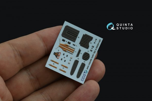 Quinta Studio QR+48068 K-36L (early) ejection seat (for Su-25 aircraft until 2007) (All kits) 1/48