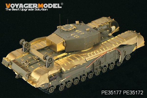 Voyager Model PE35177 WWII British Churchill Mk.III AVRE for AFV CLUB 35167 1/35