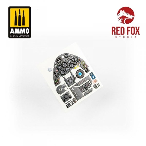 Red Fox Studio QS-24004 Messerschmitt Bf 109G-6 with WFR.GR.21 Rocket Panel for Trumpeter kit 1/24