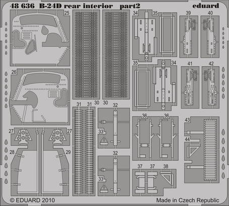Eduard 48636 B-24D rear interior REVELL/MONOGRAM (1:48)