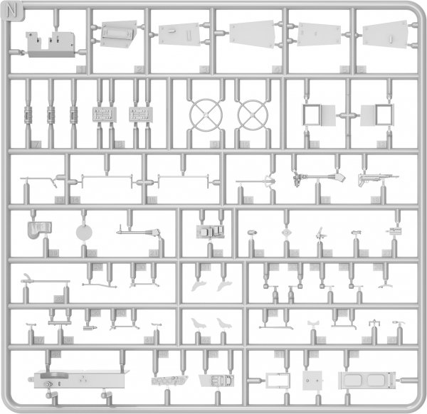 MiniArt 53014 Sd.Kfz. 234/4 w/CREW Schwerer Panzerspähwagen 7,5 cm 1/35