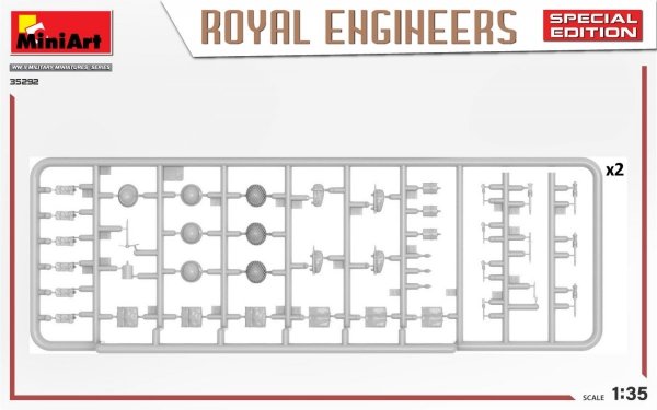 MiniArt 35292 ROYAL ENGINEERS. SPECIAL EDITION 1/35