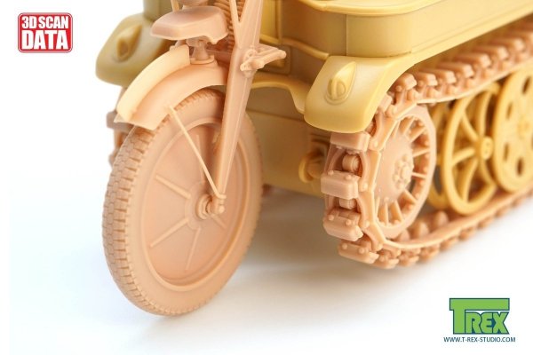 T-Rex Studio TR85059 Kettenkaraftrad Tracks w/Sprockets, Wheels Type 1 1/35