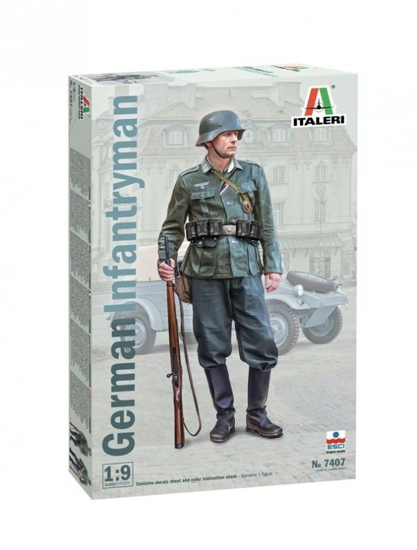 Italeri 7407 GERMAN INFANTRYMAN 1/9