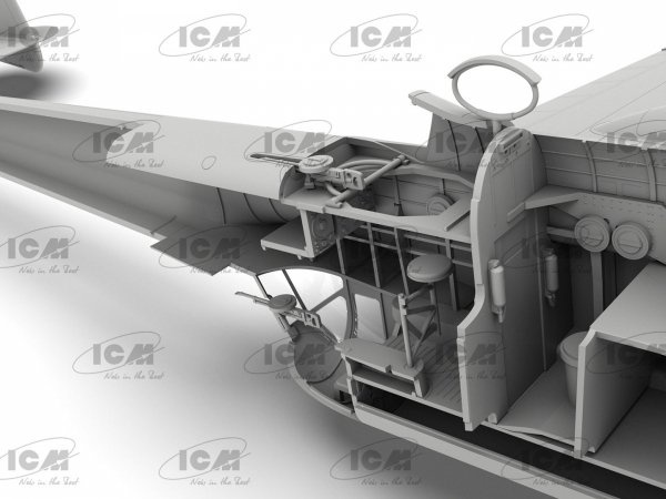 ICM 48352 HP.52 Hampden B.Mk.I WWII British bomber (100% new molds) 1/48