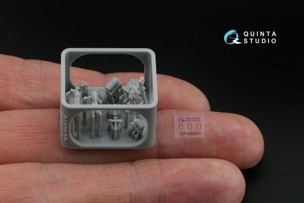 Quinta Studio QT48144 Yak-7B/Yak-9D Cockpit Set (Zvezda) 1/48