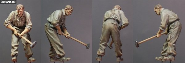 MiniArt 35319 GERMAN TANK REPAIR CREW. SPECIAL EDITION 1/35