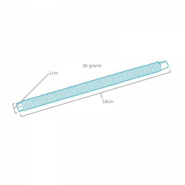 Modelcraft PBU1022-10 Glass Fibre Brush (10mm)