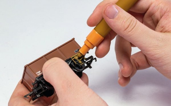 Humbrol AV0100 Acrylic Weathering Paint Pens Pack (6 x 10 ml)