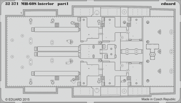 Eduard 32371 MH-60S interior 1/35 ACADEMY