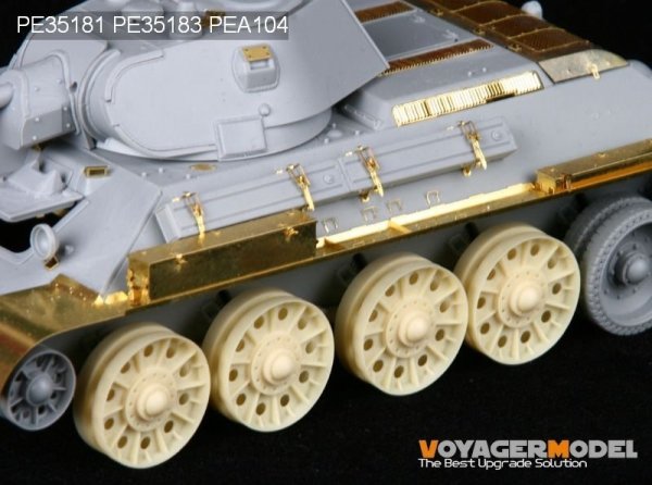 Voyager Model PE35183 Fenders for T-34/76 STZ Mod.1941 for DRAGON 6355 1/35