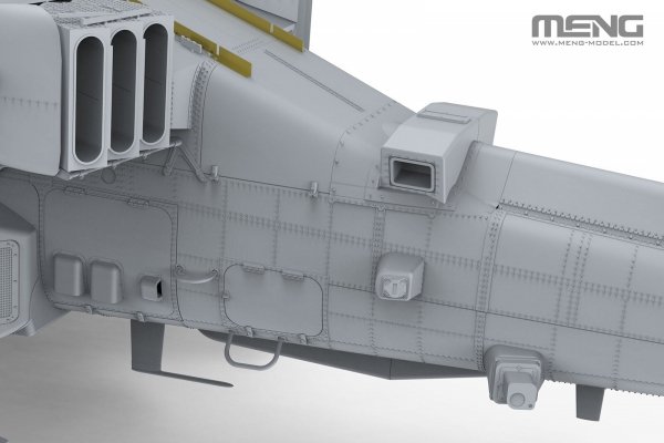 Meng Model QS-005 AH-64 D Saraf - Heavy Attack Helicopter (Israeli Air Force) 1/35