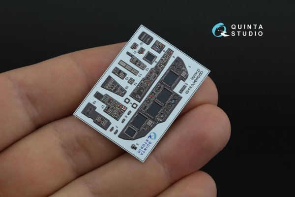 Quinta Studio QDS-48470 Ka-52 3D-Printed coloured Interior on decal paper (Zvezda) (Small version) 1/48