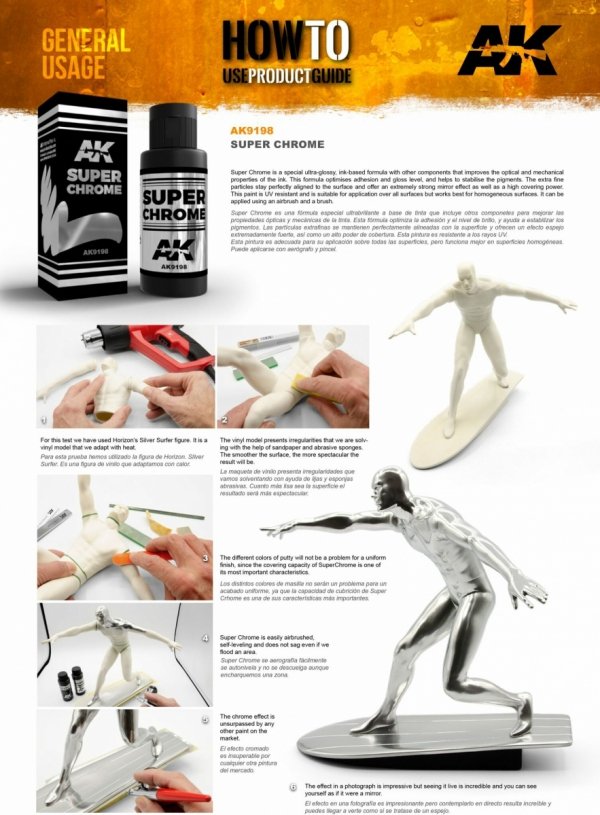AK Interactive AK9198 SUPER CHROME 60ml