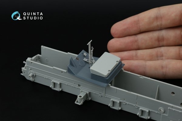 Quinta Studio QD+35157 Komintern Artillery Tractor 3D-Printed &amp; coloured Interior on decal paper (Trumpeter) (with 3D-printed resin parts) 1/35