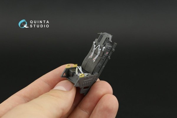 Quinta Studio QD32119 F-15E 3D-Printed &amp; coloured Interior on decal paper ( Tamiya ) 1/32