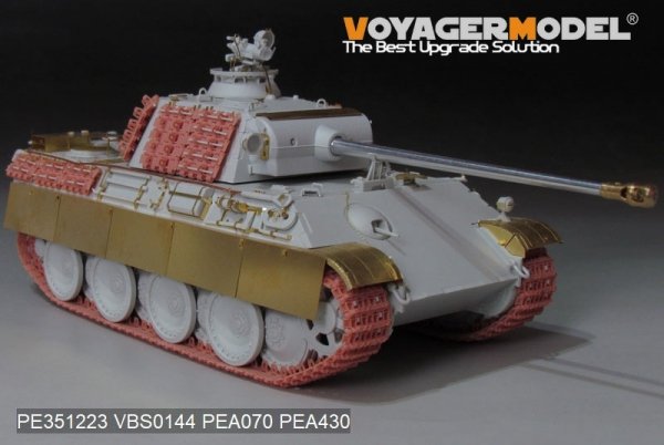 Voyager Model PE351223 WWII German Panther G Late ver.Basic For MENG TS-054 1/35