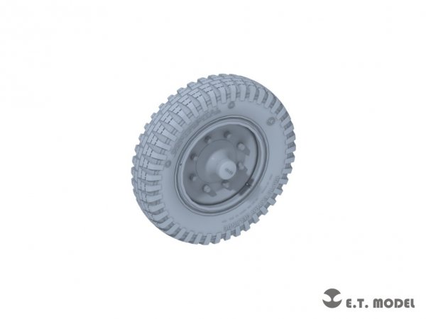 E.T. Model P35-130 WWII German Sd.kfz.251/Sd.kfz.11 Sagged Front Wheels 1/35