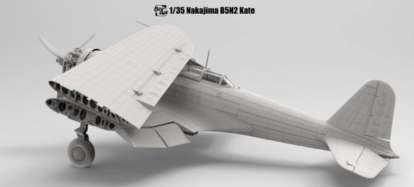Border Model BF-005 Nakajima B5N2 Type 97 Carrier Attack Bomber &quot;Kate&quot; w/ Full interior 1/35