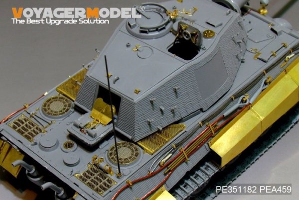 Voyager Model PE351182 WWII German King Tiger (Hensehel Turret)（For DRAGON/ZVEZDA kit） 1/35